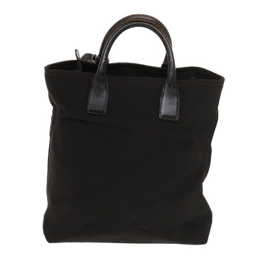 GUCCI Hand Bag Nylon Black  39346