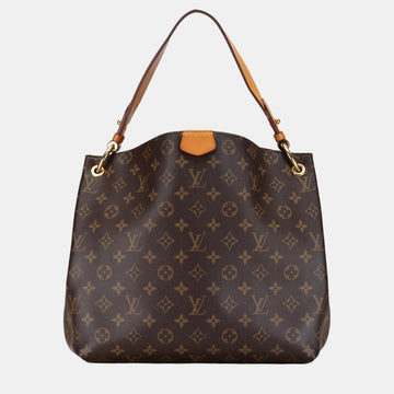 Brown Monogram Canvas Graceful PM Shoulder Bag