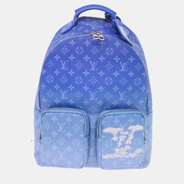 Blue Multipocket Backpack Limited Edition Monogram Clouds backpack bag