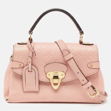 Rose Poudre Monogram Empreinte Leather Georges BB Bag