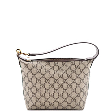 Ophidia Zip Shoulder Bag VS Coated Canvas Super Mini