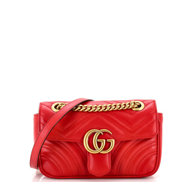 VS Marmont Flap Bag Matelasse Leather Mini