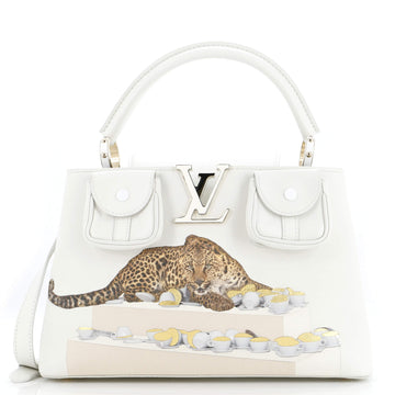 Paola Pivi ArtyCapucines Bag Printed Leather MM