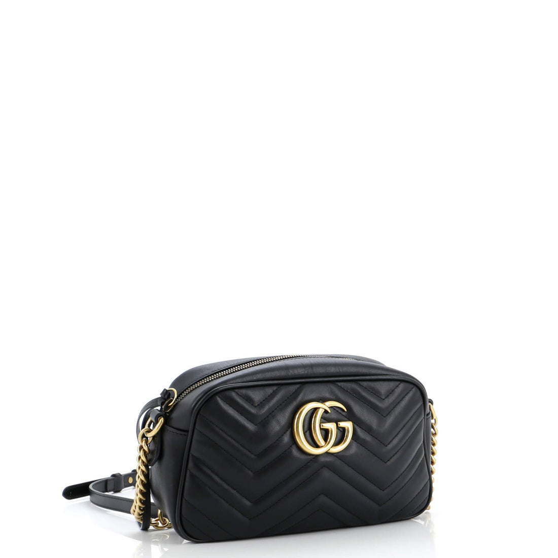 VS Marmont Shoulder Bag Matelasse Leather Small