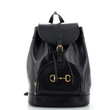 GUCCI Horsebit 1955 Backpack Leather