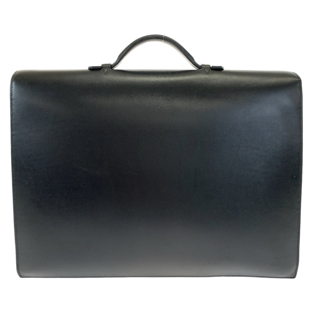 Hermes Box Calf Sac a Depeche 38 Briefcase 404396 in Very Good Condition
