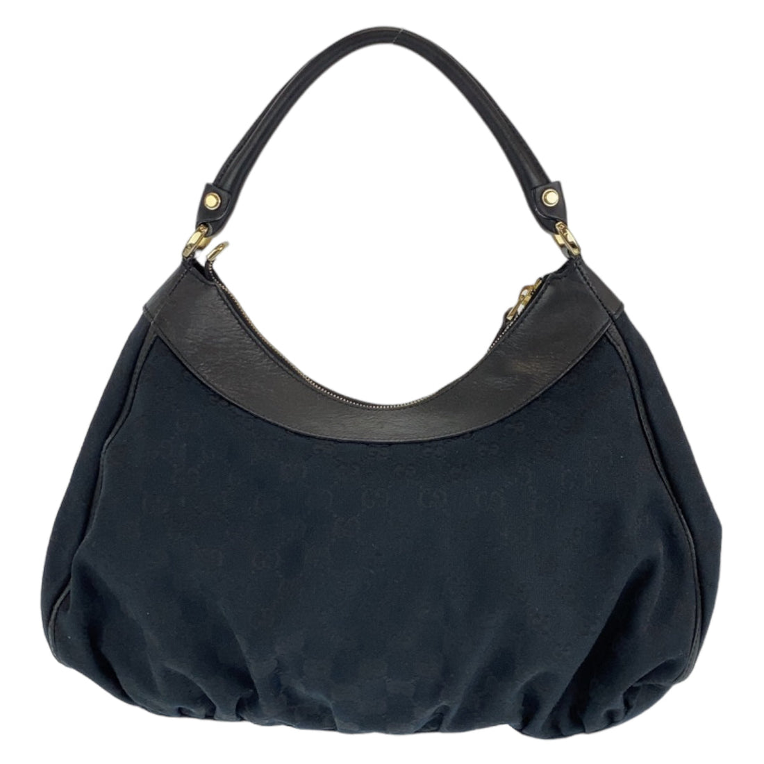 Gucci CS Canvas Abby Shoulder Bag Black