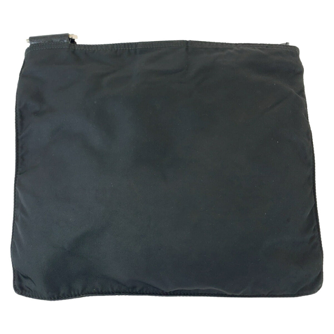 Prada Nylon Tessuto Logo Plate Messenger Bag