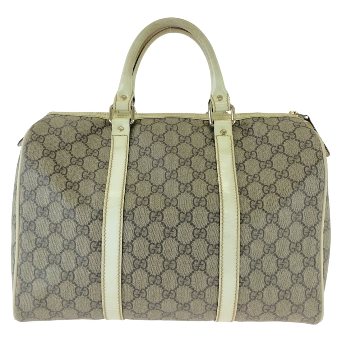 Gucci CS Supreme Canvas/Leather Handbag 193603 in Very Good Condition