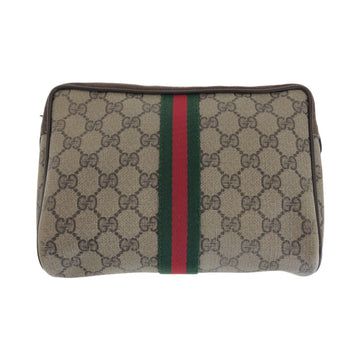 Gucci Vintage CS Supreme Canvas Pouch