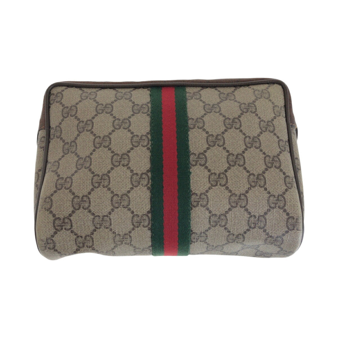 Gucci Vintage CS Supreme Canvas Pouch