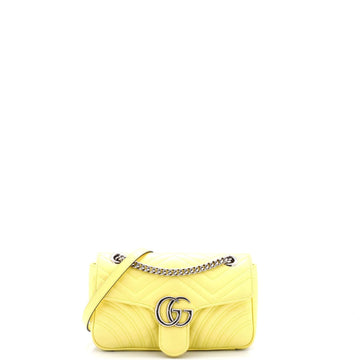 VS Marmont Flap Bag Matelasse Leather Small