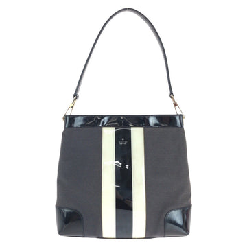 Gucci Black Canvas Shoulder Bag