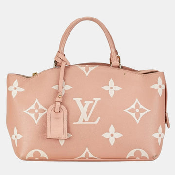 Pink Monogram Giant Empreinte Petite Palais Top Handle Bag