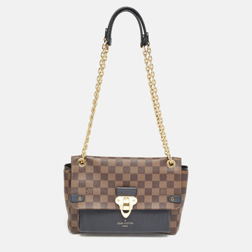 Black Damier Ebene Canvas Vavin PM Bag