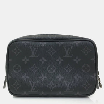 Black Monogram Eclipse Toiletry Pouch Bag