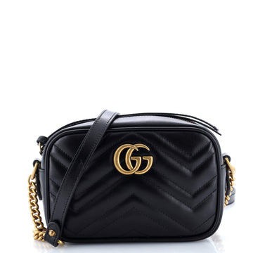 VS Marmont Shoulder Bag Matelasse Leather Mini