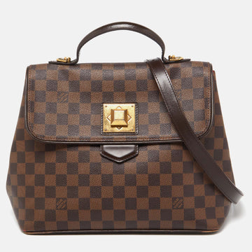Damier Ebene Canvas Bergamo MM Bag