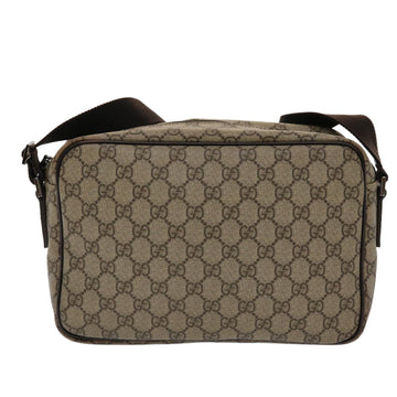 GUCCI VS Canvas Shoulder Bag PVC Leather Beige 114531  45947