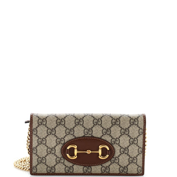 Horsebit 1955 Chain Wallet VS Coated Canvas