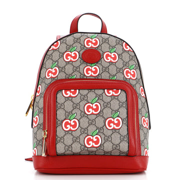 Zip Pocket Backpack Printed VS Coated Canvas Small