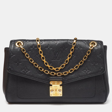 Black Monogram Empreinte Leather Saint Germain PM Bag