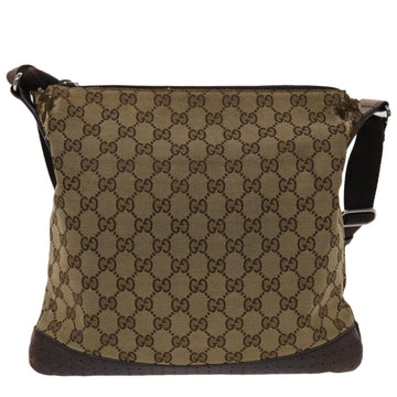 GUCCI VS Canvas Shoulder Bag Beige 145857  47690