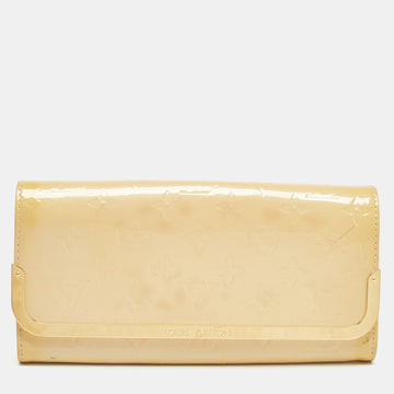 Rose Florentine Monogram Vernis Rossmore MM Bag