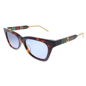 Gucci  VS 0598S 002 Womens Rectangle Sunglasses