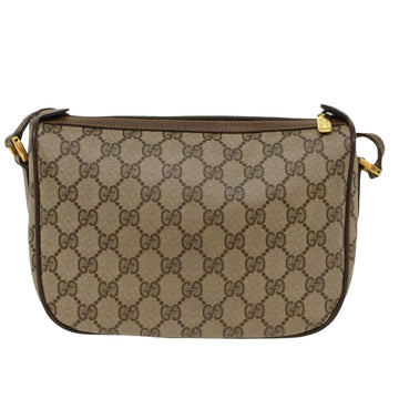 GUCCI VS Canvas Web Sherry Line Shoulder Bag Beige Green 39.02.032  48249