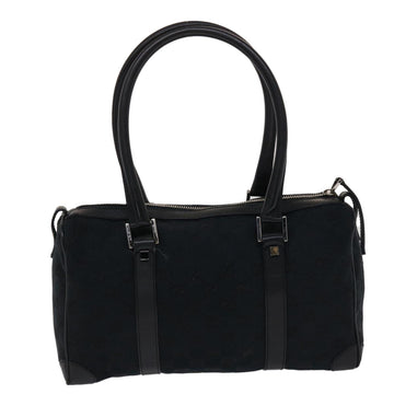 GUCCI VS Canvas Hand Bag Black  49079