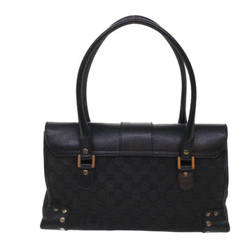 GUCCI VS Canvas Hand Bag Black  49297