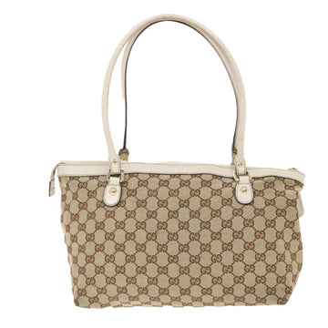 GUCCI VS Canvas Tote Bag Beige 211942  49604