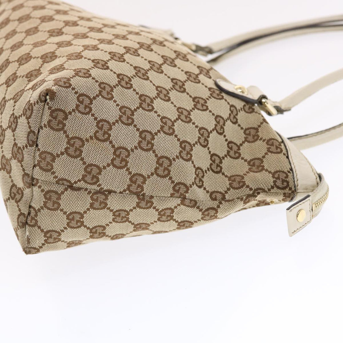 GUCCI VS Canvas Tote Bag Beige 211942  49604