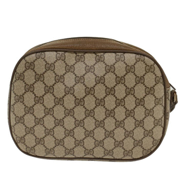 GUCCI VS Canvas Web Sherry Line Clutch Bag Beige Red 8901034  49988