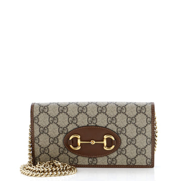 Horsebit 1955 Chain Wallet VS Coated Canvas