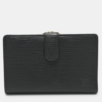 Black Epi Leather Wallet