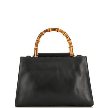 GUCCI Nymphaea Top Handle Bag Leather Small