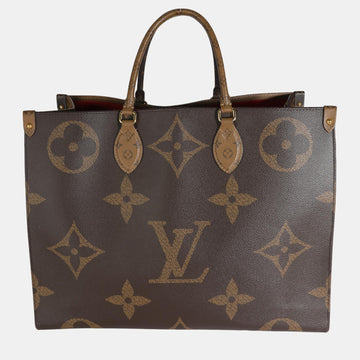 Reverse Monogram Canvas Onthego GM bag