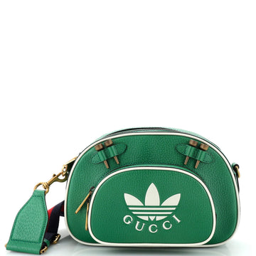 GUCCI x adidas Messenger Shoulder Bag Leather Medium