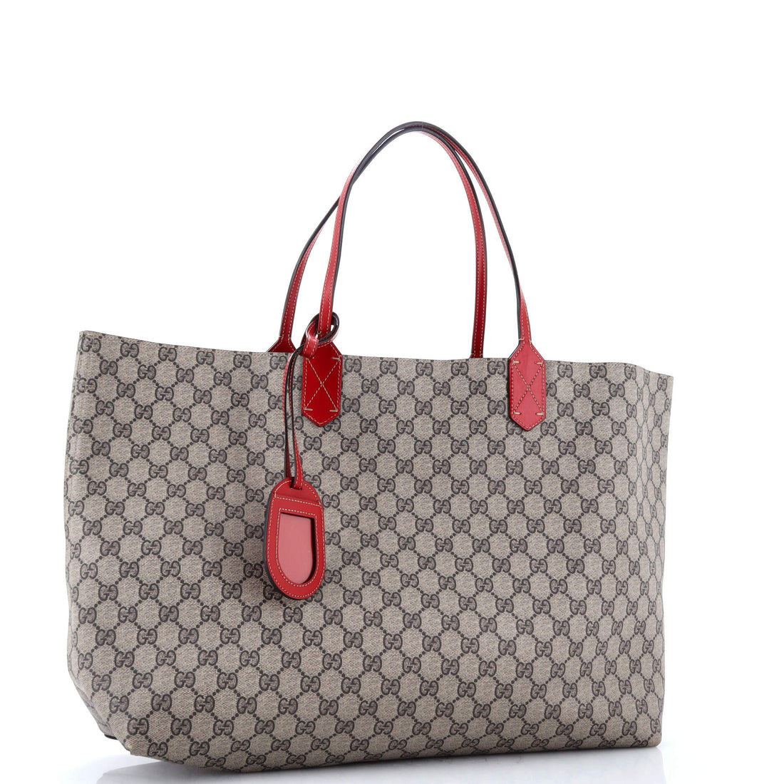 Reversible Tote VS Print Leather Large