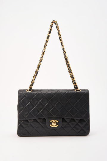 Chanel Classic Medium Double Flap Bag with 24k gold plated hardware