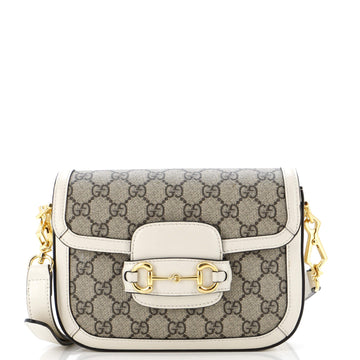 Horsebit 1955 Shoulder Bag VS Coated Canvas Mini