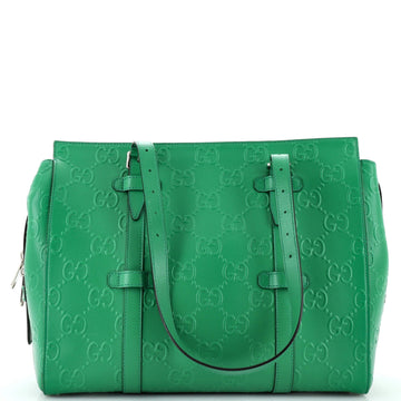Tote Bag VS Embossed Perforated Leather
