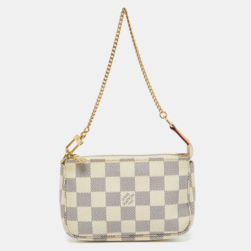 Damier Azur Canvas Mini Pochette Accessoires