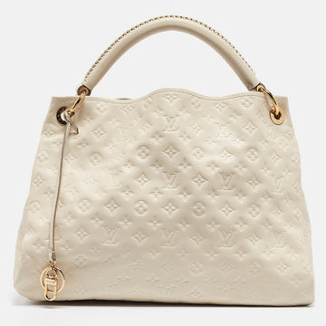 Neige Monogram Empreinte Leather Artsy MM Bag