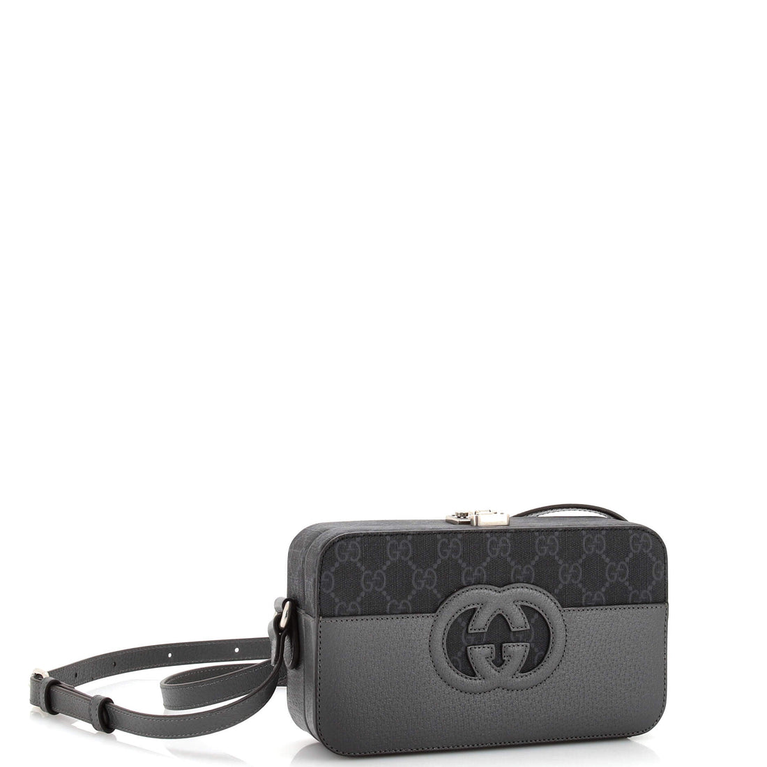 Padlock Interlocking G Crossbody Bag VS Coated Canvas and Leather Mini