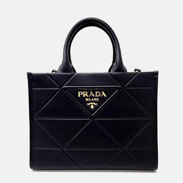 Black Leather Tote & Shoulder Bag
