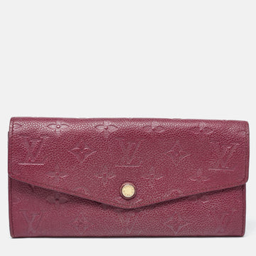 Aurore Monogram Empreinte Leather Curieuse Wallet