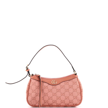 Ophidia Zip Pochette Shoulder Bag VS Coated Canvas Small